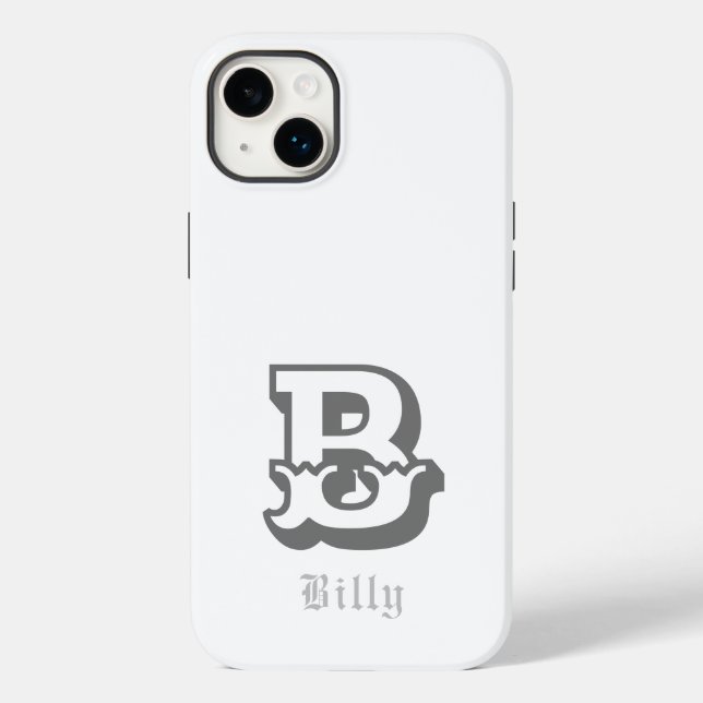 Western pride Personalized Monogram Case-Mate iPhone Case (Back)