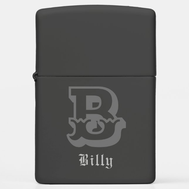 Western pride Personalized Monogram Zippo Lighter (Front)