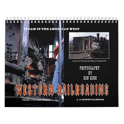 Western Railroading Calendar