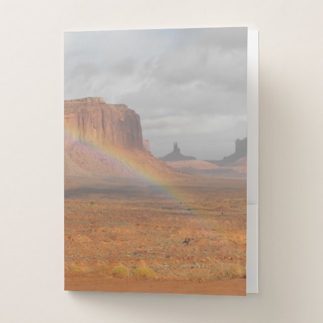 Western Rainbow Pocket Folder (Front)