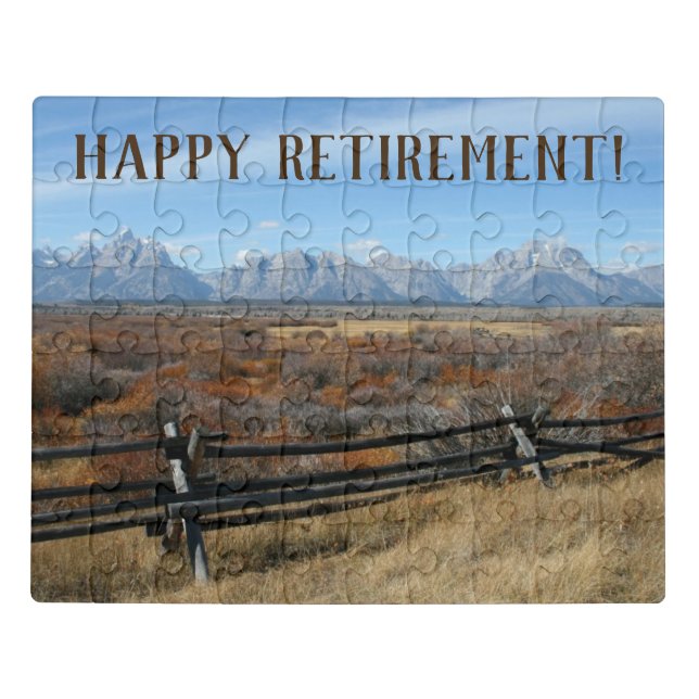 Western Ranch Retirement Puzzle (Puzzle Horizontal)