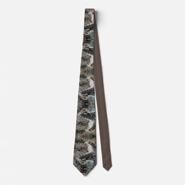 Western Rattlesnake Neck Tie (Front)