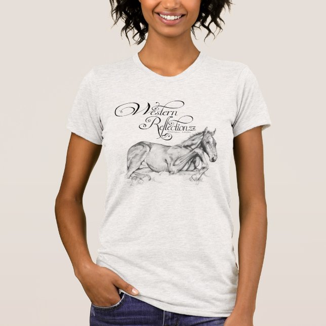 Western Reflectionz (Quiet Time) T-Shirt (Front)