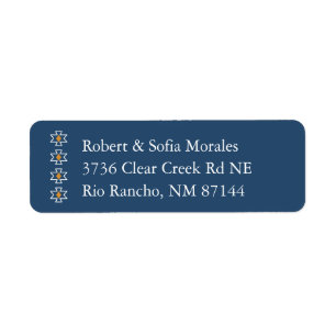 Western Return Address Labels, Rio Rancho Suite Label