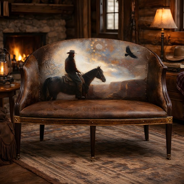 Western Rider Decoupage Tissue Paper (Western Rider Decoupage Tissue Paper Mockup)