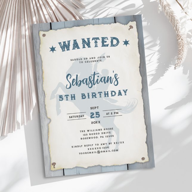 Western Rodeo Birthday Invitation (Creator Uploaded)