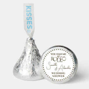 Western Rodeo Bridal Couples Wedding Shower Hershey®'s Kisses®