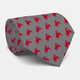 Western Rodeo Bull Rider  Neck Tie