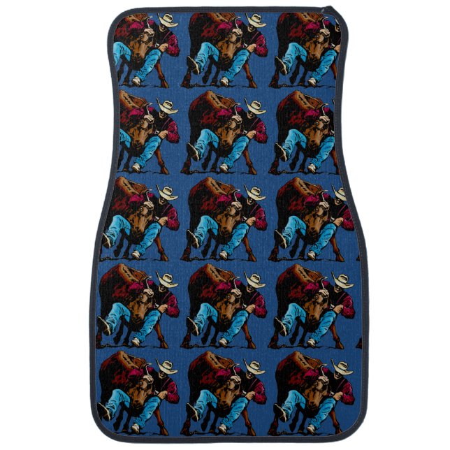 Western Rodeo Car/Truck Floor Mats (Front)