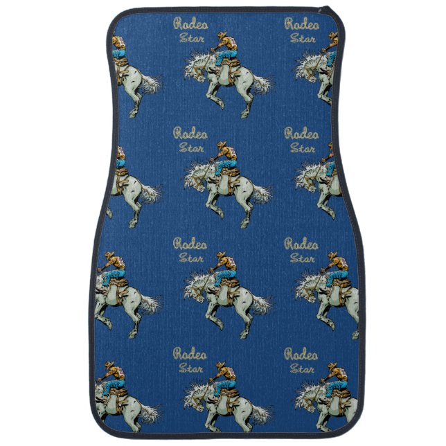 Western Rodeo Car/Truck Floor Mats (Front)