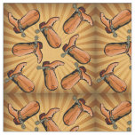 Western Rodeo Cowboy Boot Print Fabric