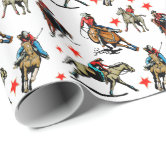 Western Horse Wrapping Paper