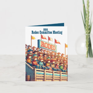 Western Rodeo Custom Invitation