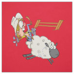 Western Rodeo Mutton Bustin Large Print Fabric