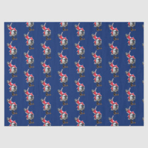 Western Rodeo Mutton Busting Cowboy Kid  Tissue Paper