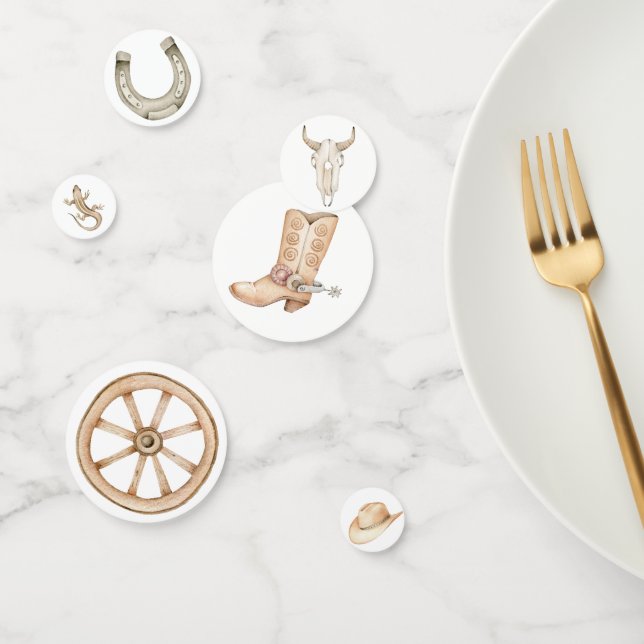 Western Rodeo Party Celebration Confetti (Group)