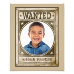 Western Rodeo Wanted Poster Photo