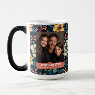 Western Rose Bouquet Big Dad Birthday Travel Tea Color Morph Mug
