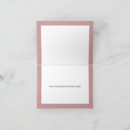 Western Rose Gold Quinceanera Thank You Card | Zazzle