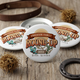 Western Round-Up Family Reunion ID1318 Button