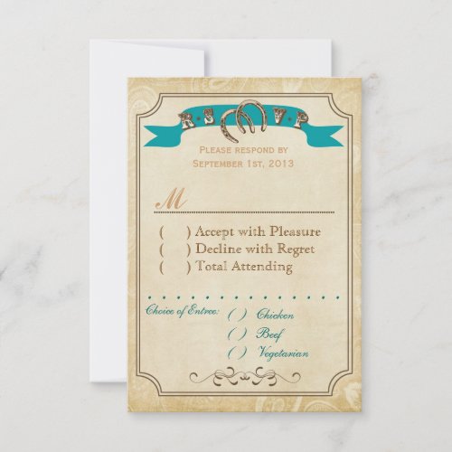 Western RSVP Cards