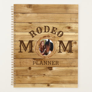 Western Rustic Rodeo Mom Photo Planner