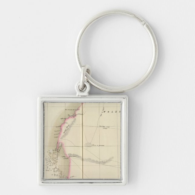 Western Sahara, Africa 12 Keychain (Front)