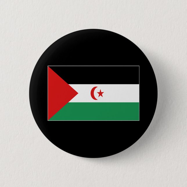 WESTERN SAHARA BUTTON (Front)
