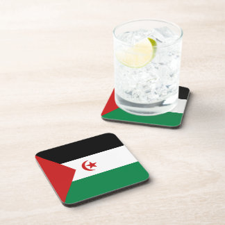Western Sahara Flag Coaster
