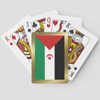 Western Sahara Flag Playing Cards