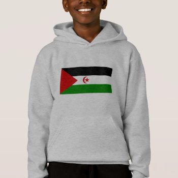 Western Sahara Hoodie by flagart at Zazzle
