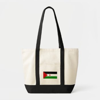 Western Sahara Tote Bag by flagart at Zazzle