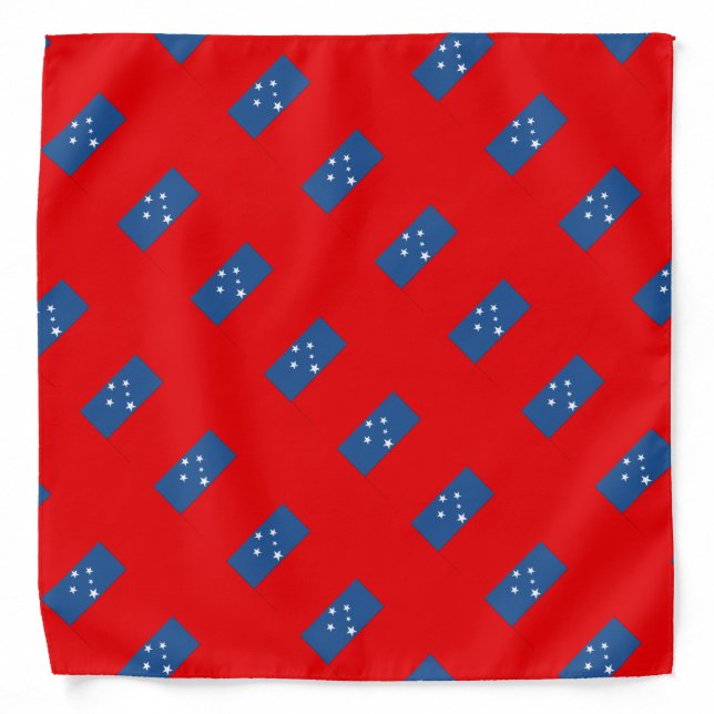Western Samoa Flag Bandana (Front)