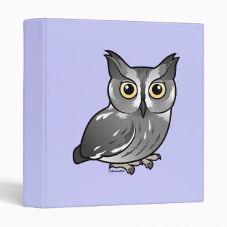 Western Screech Owl Binder