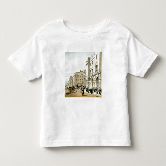 Western side of John Nash's extended Regent Circus Toddler T-shirt (Front)