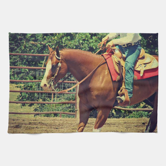 Western Sorrel Towel (Horizontal)