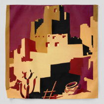 Western Southwest Pueblo WPA National Bandana