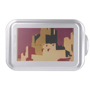 Western Southwest Pueblo WPA National Cake Pan