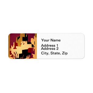 Western Southwest Pueblo WPA National Label