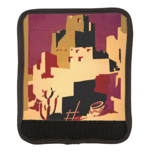 Western Southwest Pueblo WPA National Luggage Handle Wrap
