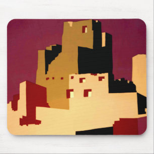 Western Southwest Pueblo WPA National Mouse Pad