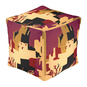 Western Southwest Pueblo WPA National Pouf