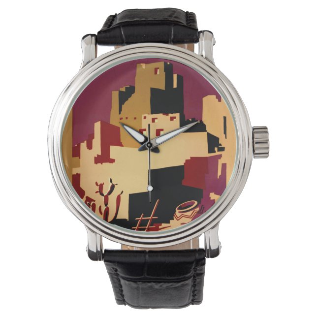 Western Southwest Pueblo WPA National Watch (Front)