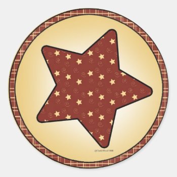 Western Star Sticker by mybabybundles at Zazzle