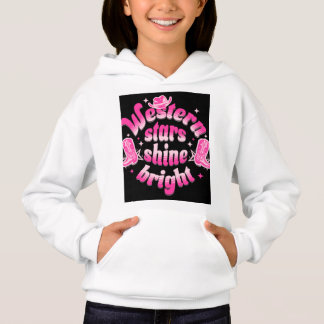 Western stars shine bright  hoodie