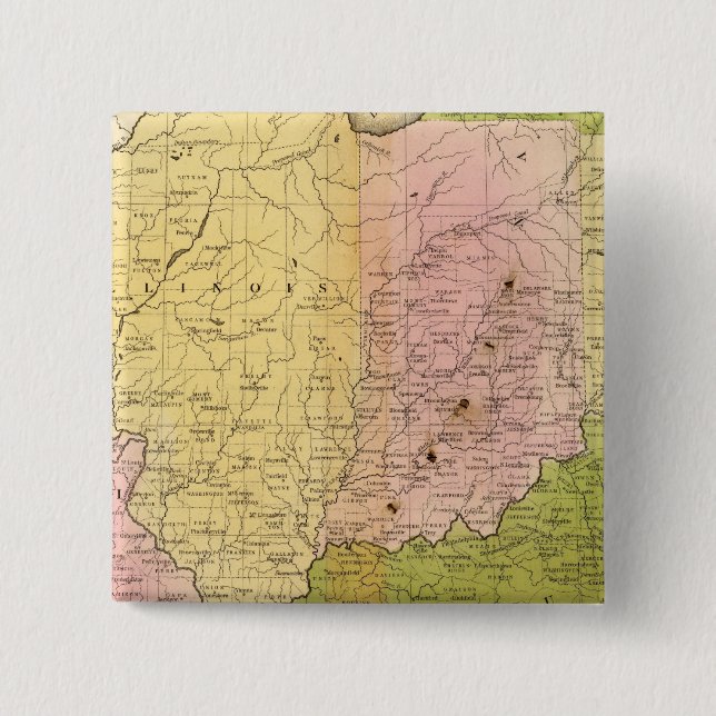 Western States Pinback Button (Front)