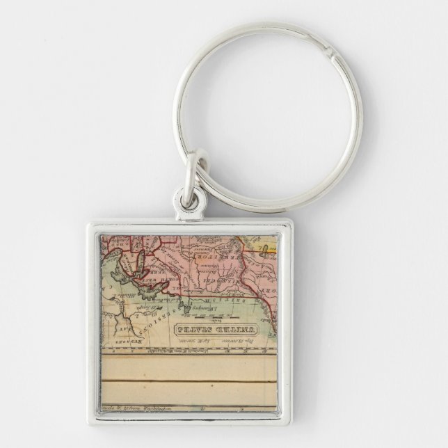 Western States, United States Keychain (Front)