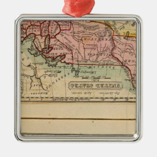 Western States, United States Metal Ornament