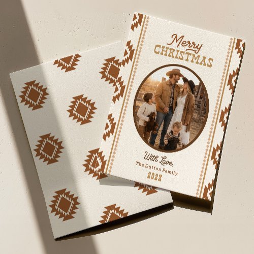 Western Style Christmas Card | Printed or Digital