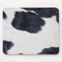 Western Style Cowhide Black/White Print
